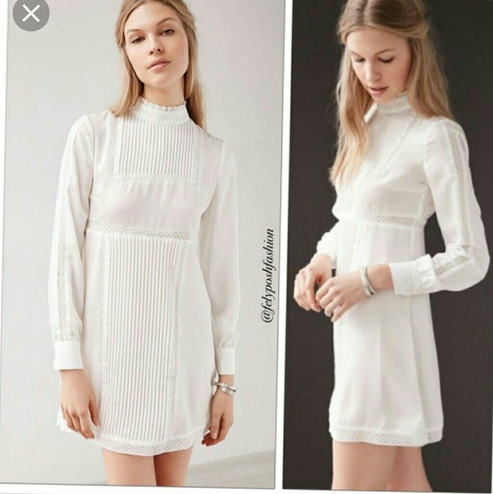 Urban Outfitters Victorian mock neck dress